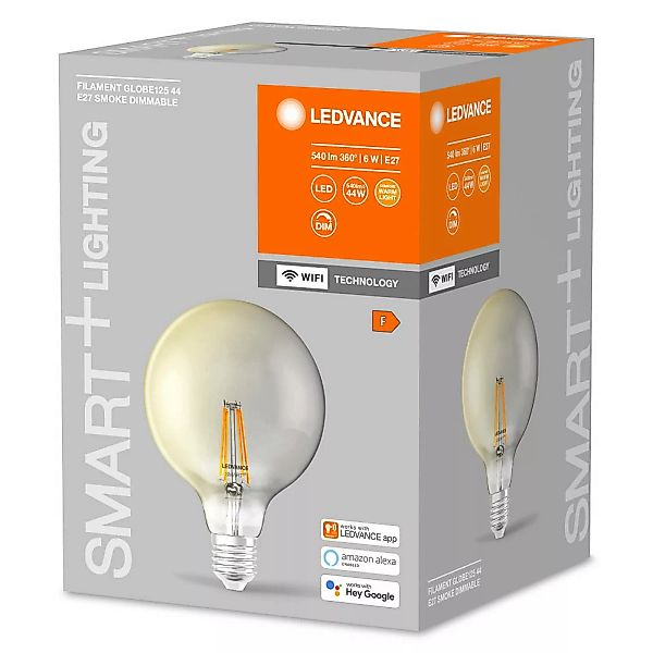 LEDVANCE SMART+ WiFi Filament Globe 44 E27 6W 825 günstig online kaufen