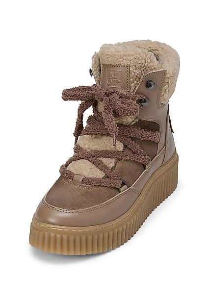 Marc O'Polo mit flauschigem Teddyfutter Stiefelette günstig online kaufen