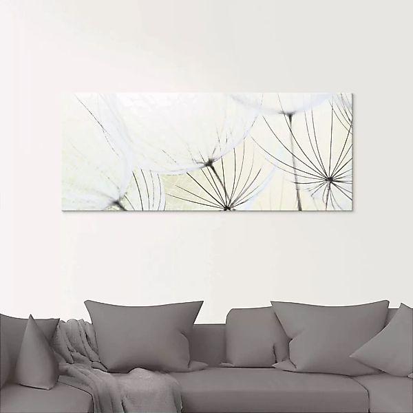 Artland Glasbild "Pusteblumen-Samen aufgehellt", Blumen, (1 St.), in versch günstig online kaufen