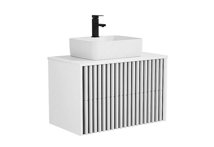 UEV Waschtisch mit Unterschrank hängend Keramik Waschbecken (Komplett-Set B günstig online kaufen