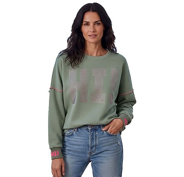 Miss Goodlife Sweatshirt Roundneck Hi! MG13587 MG13588 aus Baumwolle günstig online kaufen