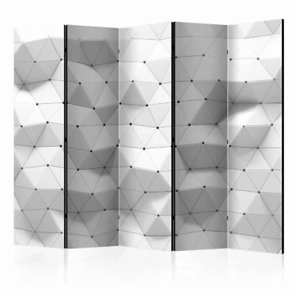 artgeist Paravent Amazing Symmetry  II [Room Dividers] grau Gr. 225 x 172 günstig online kaufen