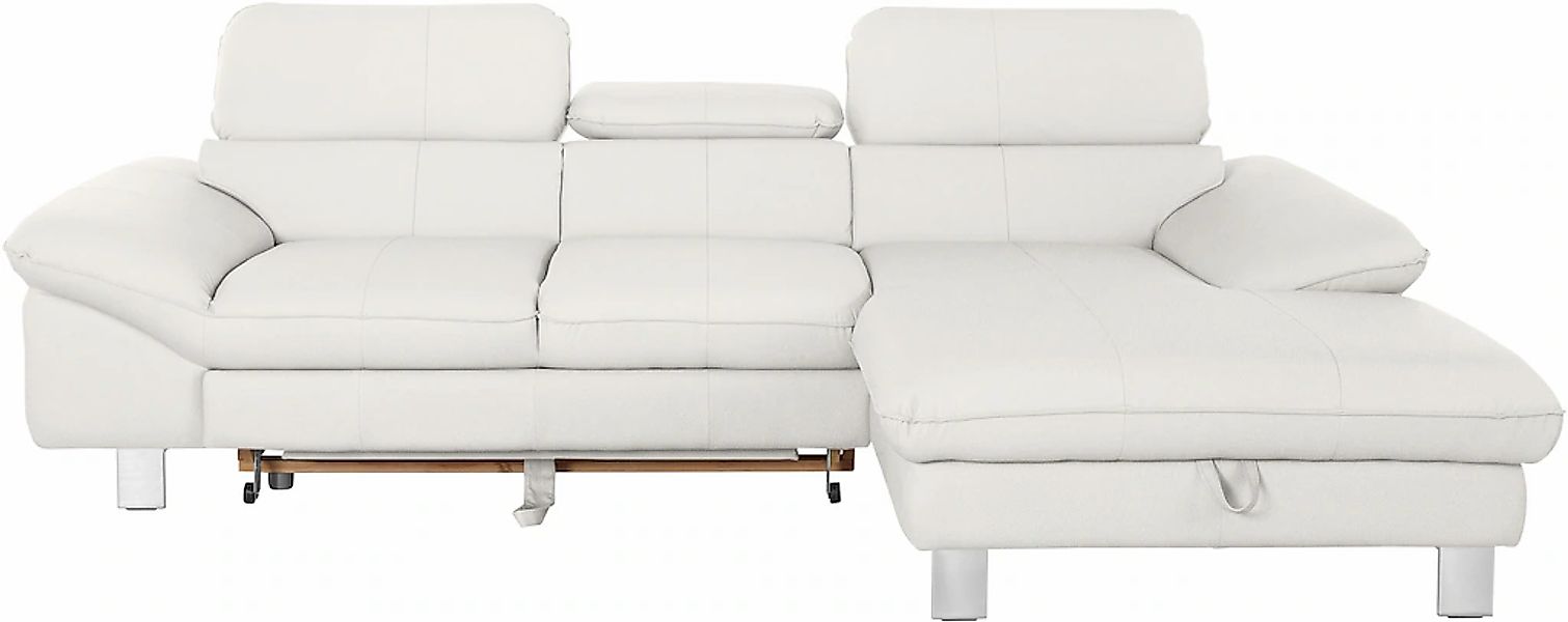 COTTA Ecksofa »Driver L-Form« mit Kopfteilverstellung, wahlweise mit Bettfu günstig online kaufen