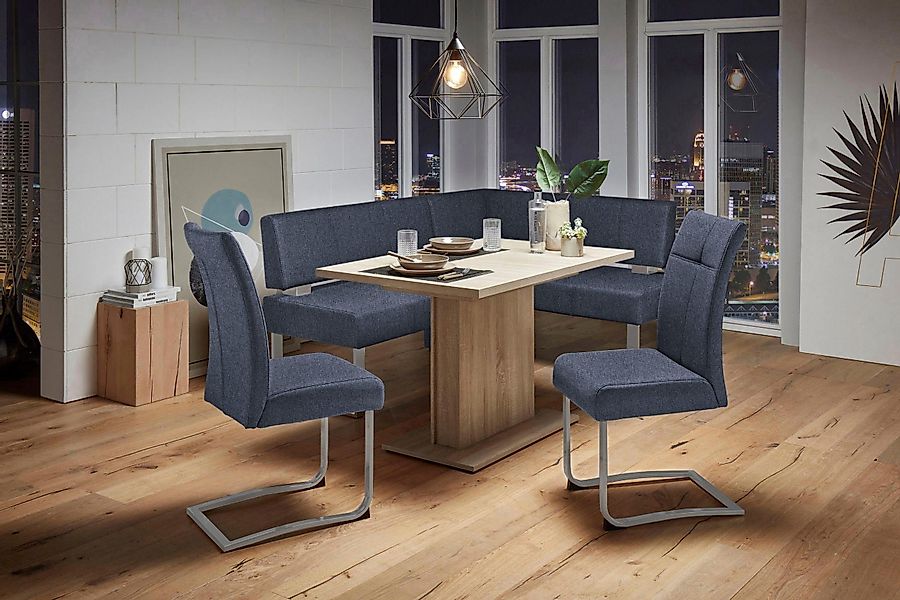 Home affaire Eckbank "Rab", in 2 Breiten (180 oder 200 cm), Bezug in versch günstig online kaufen
