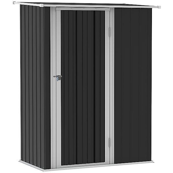Outsunny Gerätehaus Geräteschuppen mit Tür, Outdoor, günstig online kaufen