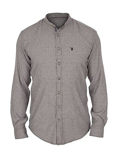 Spieth & Wensky Trachtenhemd Hemd BERN anthrazit (Slim Fit) günstig online kaufen