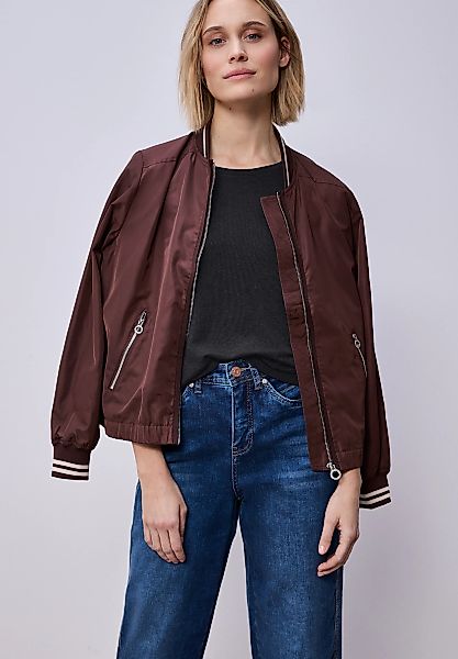 STREET ONE 3/4-Arm-Shirt im Melange-Look günstig online kaufen