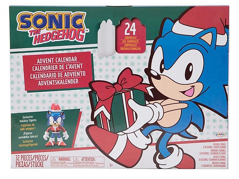 Sonic Spielzeug-Adventskalender Sonic the Hedgehog Adventskalender 6 Figure günstig online kaufen