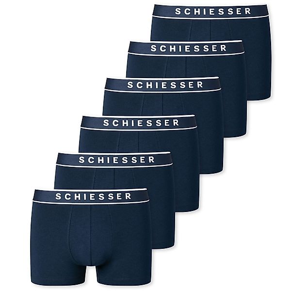 Schiesser Boxershorts Organic Cotton (6-St) mit günstig online kaufen
