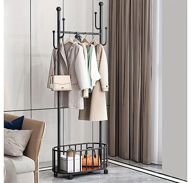 MOPUEA Garderobenständer Freistehender Kleiderständer,Mobile Kleiderständer günstig online kaufen