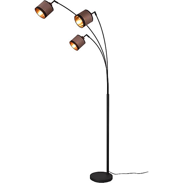 REALITY Leuchten Stehlampe »DAVOS, Stehleuchte 3-flammig exkl 3xE14 max 28W günstig online kaufen
