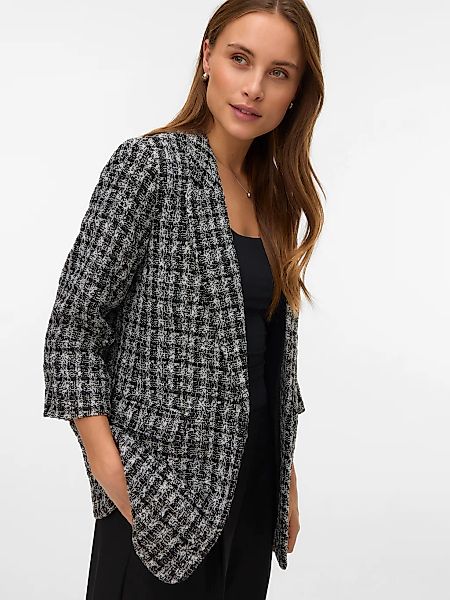 Vero Moda "VMFRIDA LS REGULAR BLAZER NOOS" ohne Verschluss und mit geraffte günstig online kaufen