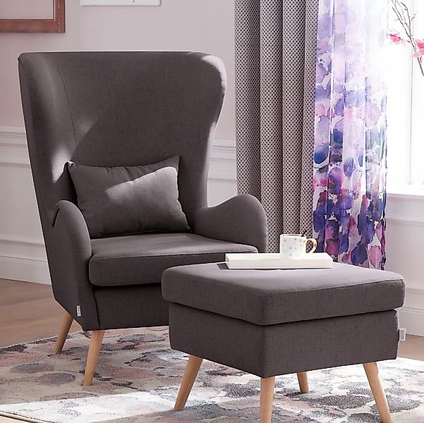 Home affaire Sessel "Salla auch in Fellimitat und Feincord, viele Bezugsart günstig online kaufen