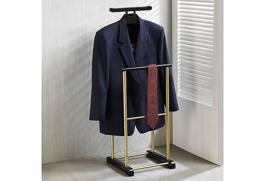 CARO-Möbel Herrendiener MEDINA, Kleiderablage mit Hosenbügel Kleiderständer günstig online kaufen