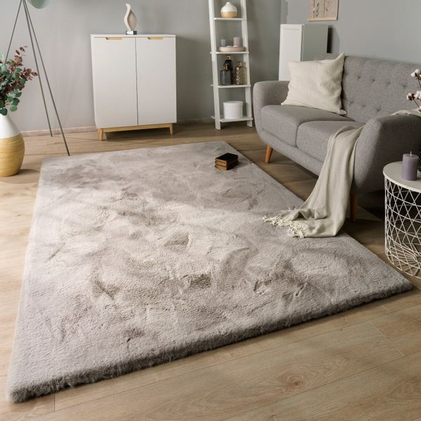 Paco Home Hochflor-Teppich Rabbit Deluxe 860, günstig online kaufen