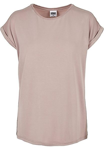 URBAN CLASSICS Kurzarmshirt Urban Classics Damen Ladies Modal Extended Shou günstig online kaufen