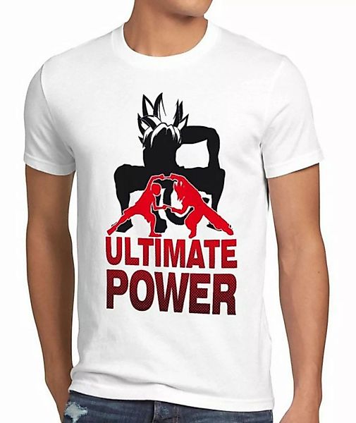 style3 Print-Shirt Herren T-Shirt Goku Luffy Fusion Power One Son Dragon Ro günstig online kaufen