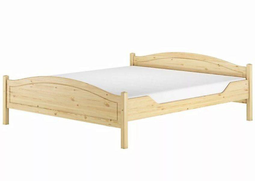 ERST-HOLZ Bett Klassisches Holzbett 180x200 Kiefer massiv Doppelbett, Kiefe günstig online kaufen