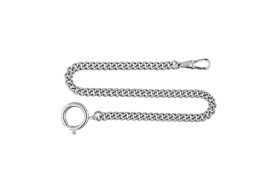 Hermann Jäckle Taschenuhrenkette KM1 – Rundpanzer, vernickelt, Made in Germ günstig online kaufen