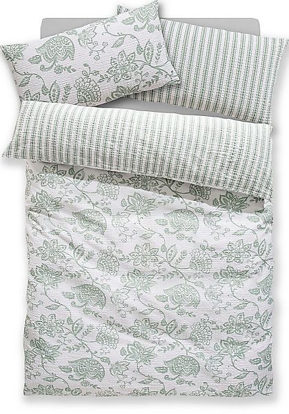OTTO home Bettwäsche Nordby, Soft-Seersucker, 2 teilig, Bettwäsche aus Baum günstig online kaufen