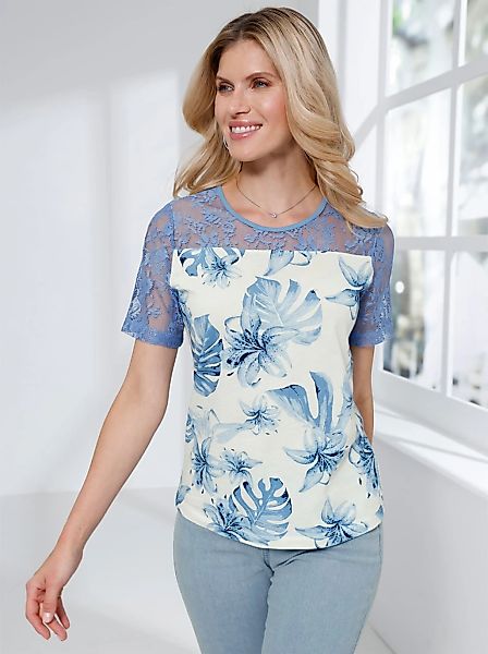 Classic Basics Spitzenshirt "Spitzen-Shirt", 1 tlg. günstig online kaufen