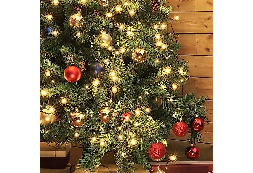 Salcar LED-Lichterkette LED Lichterkette Weihnachtsbaum mit Ring weihnachts günstig online kaufen