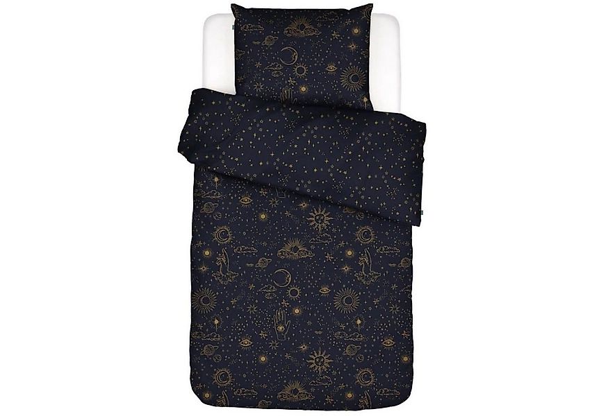 Essenza Bettwäsche That's the Spirit nightblue, Baumwolle, 2 teilig, Sonne, günstig online kaufen
