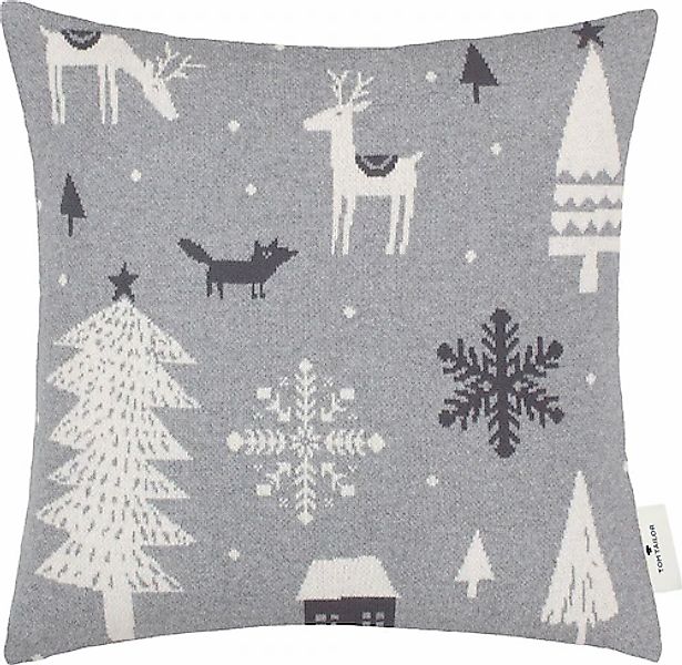 TOM TAILOR HOME Dekokissen »Scandinavian«, aus hochwertiger Baumwolle, Kiss günstig online kaufen