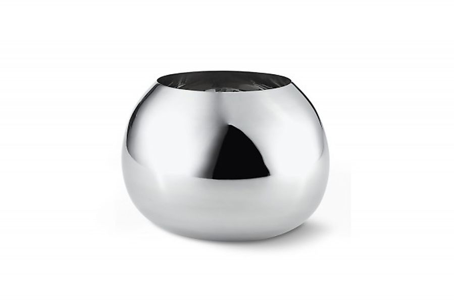 Bella Vase silber Ø 16 cm, Höhe 12 cm günstig online kaufen