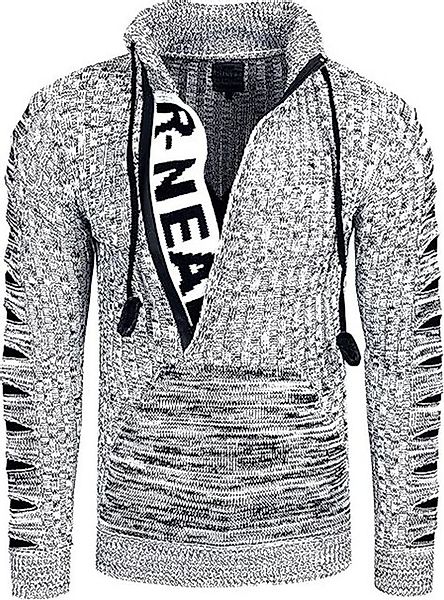 Rusty Neal Strickpullover, mit stylischem Ausschnitt günstig online kaufen