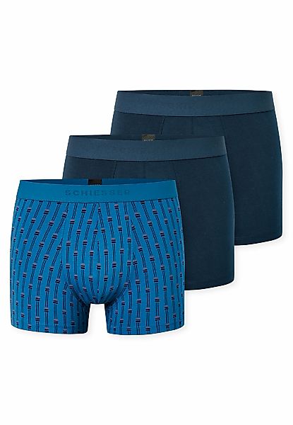 Schiesser Boxer "95/5 Multipacks" 3er Pack, ohne Eingriff, softer Logo-Webg günstig online kaufen