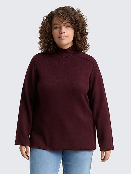 TOM TAILOR PLUS Strickpullover Pullover & Strickjacken Plus Size - Loose Fi günstig online kaufen