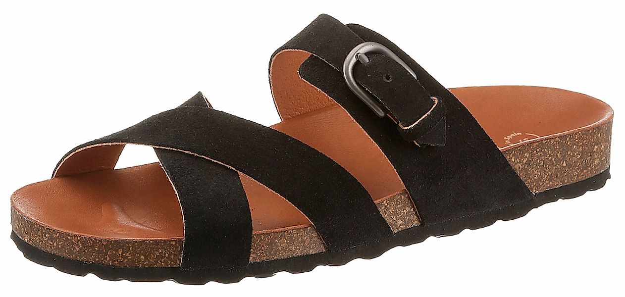 VERBENAS Pantolette "RUBI SERRAJE" Sommerschuh, Hausschuh, Urlaubsschuh mit günstig online kaufen