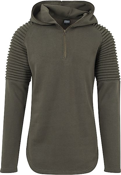 URBAN CLASSICS Hoodie "Urban Classics Herren Pleat Sleeves Terry Hoody" 1 S günstig online kaufen