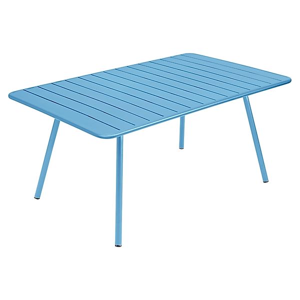 Luxembourg Outdoor-Tisch 165x100 cm Maya-Blau günstig online kaufen