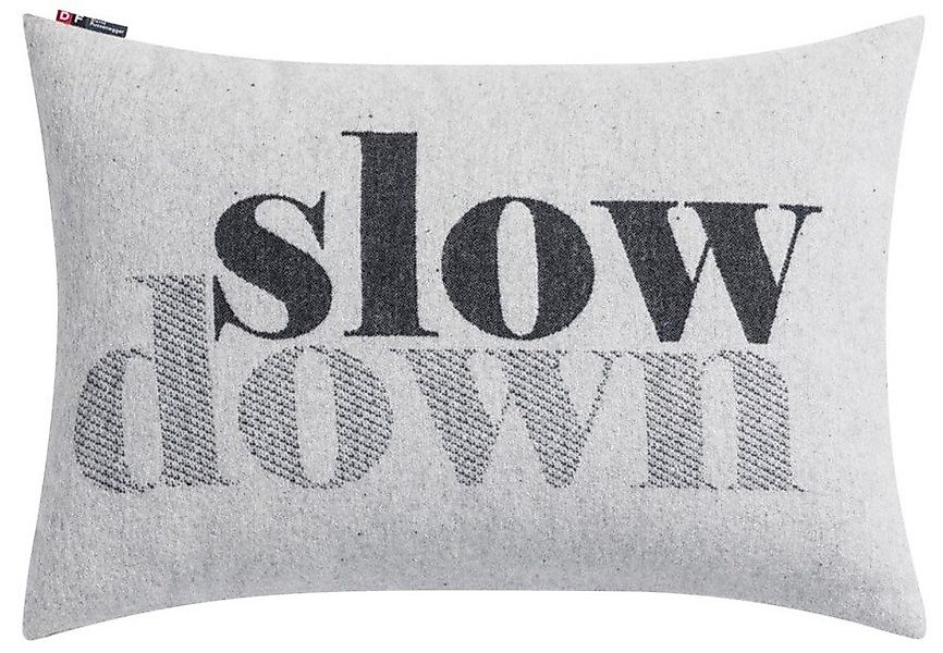 DAVID FUSSENEGGER Kissenhülle David Fussenegger Kissenhülle Silvretta 'slow günstig online kaufen