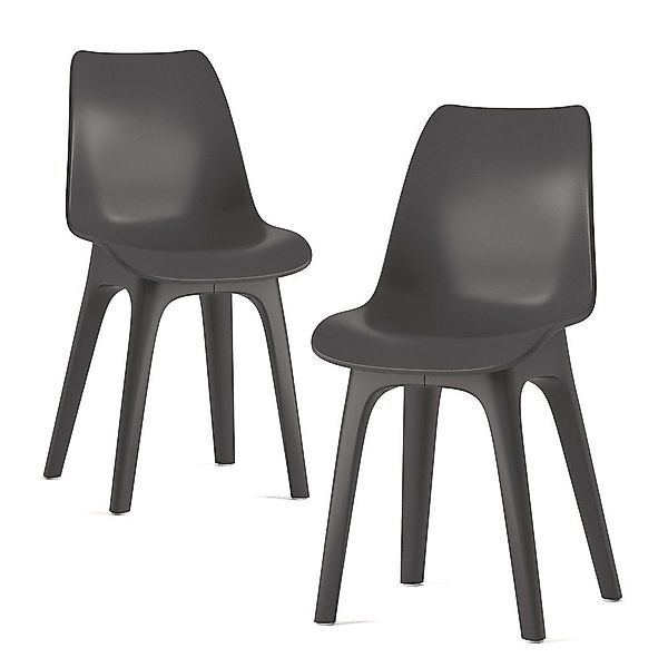 OK-Living Gartenstuhl Eolo, Schwarz, 45 x günstig online kaufen
