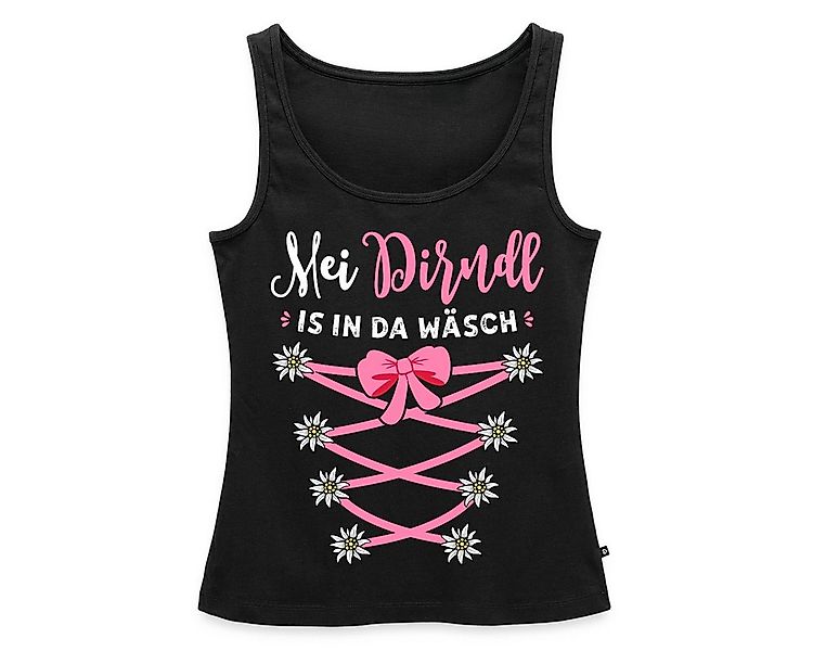 Spreadshirt T-Shirt Dirndl Spruch Mit Blumen Und Bindeoptik Frauen Premium günstig online kaufen