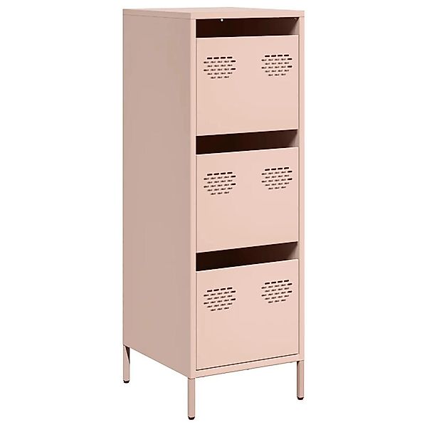 vidaXL Highboard Rosa 39x35x103,5 cm Stahl 851401 günstig online kaufen