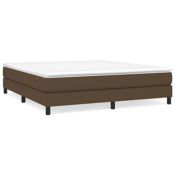vidaXL Boxspringbett Dunkelbraun 180x200 cm Stoff1357248 günstig online kaufen