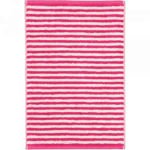 Cawö Handtücher Campus Ringel 955 - Farbe: pink - 22 - Waschhandschuh 16x22 günstig online kaufen