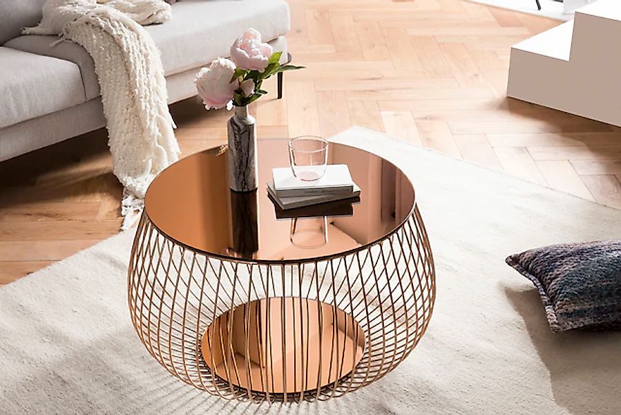 SalesFever Couchtisch »Coffeetable: Stilvolle Wohnzimmer-Ergänzung« Kristal günstig online kaufen