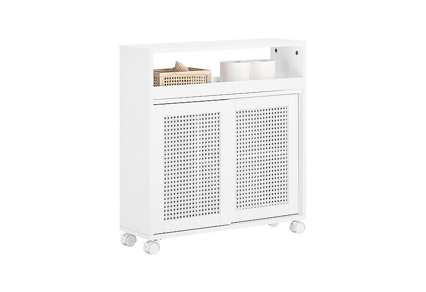 SoBuy Beistellwagen BZR119, Nischenregal 20cm Nischenschrank mit Rollen Küc günstig online kaufen