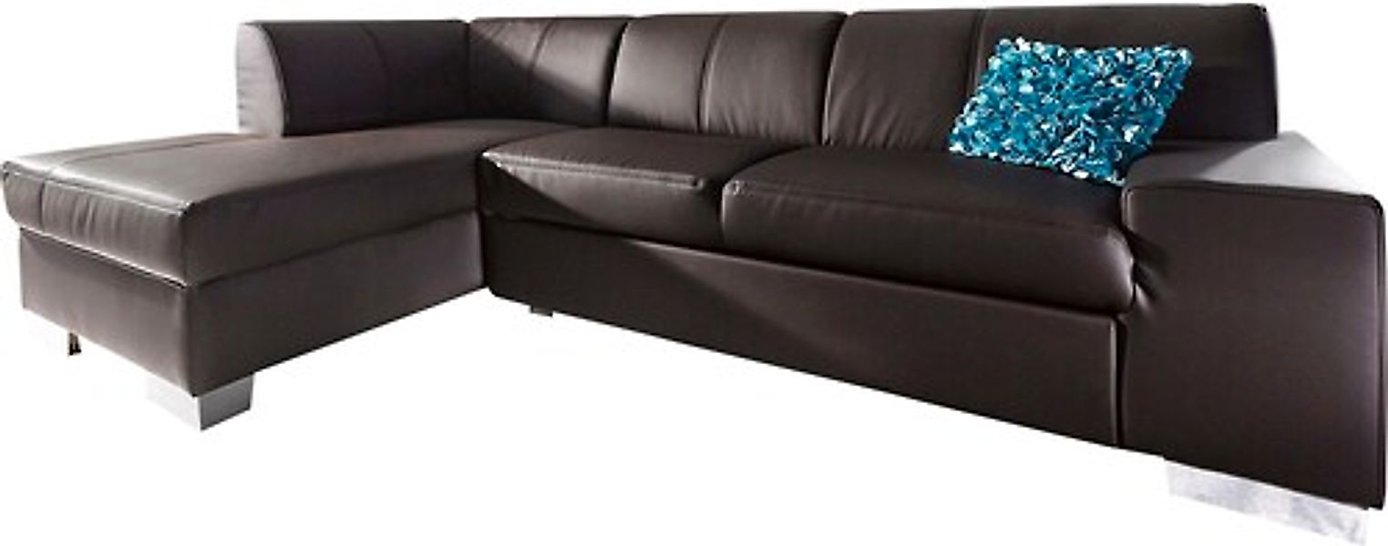 DOMO collection Ecksofa »Star, zeitlose Formensprache, elegante Optik, L-Fo günstig online kaufen