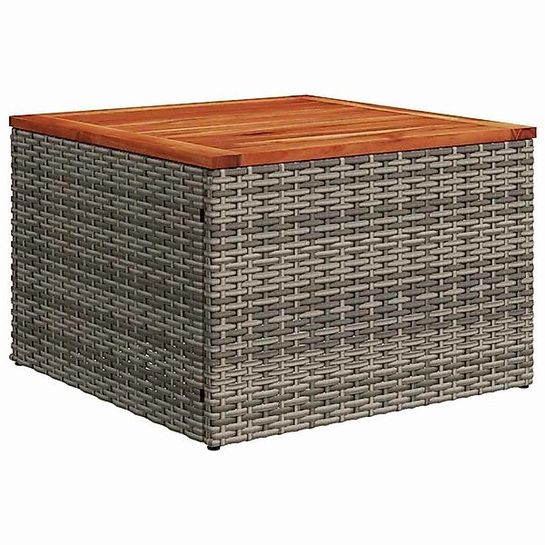 vidaXL Garten-Sofa-Set mit Kissen 8-Tlg Grau Poly Rattan 3347923 günstig online kaufen