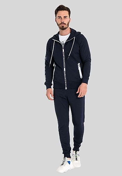 Cipo & Baxx Trainingsanzug "HOMEWEAR", (2 tlg.), mit Allover-Musterung günstig online kaufen