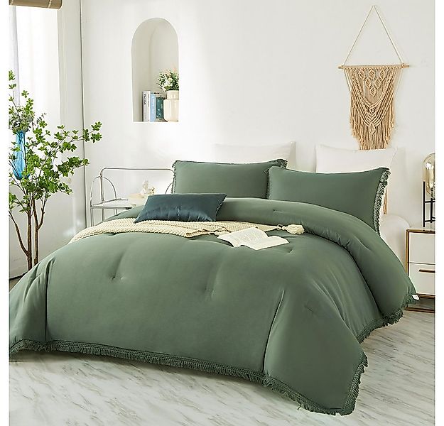 wohnTRAUM24 Bettwäsche Boho-Quasten-Bettwäsche-Sets 135x200 200x200, für al günstig online kaufen