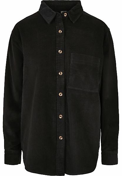 URBAN CLASSICS Kurzarmshirt "Urban Classics Damen Ladies Corduroy Oversized günstig online kaufen