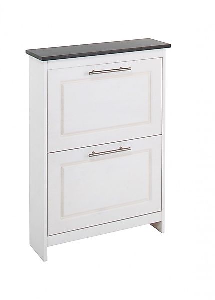 Home affaire Schuhkipper "Lukas" Aus massiver Kiefer, dekorative Fräsungen günstig online kaufen