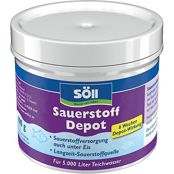 SÖLL Teichpflege Söll SauerstoffDepot-Tabs 10 Tabletten günstig online kaufen